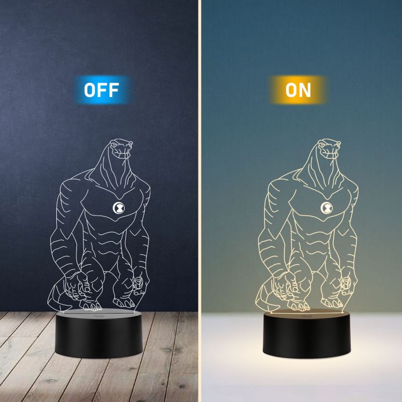 Ben 10 Alien Character Design Night Lamp
